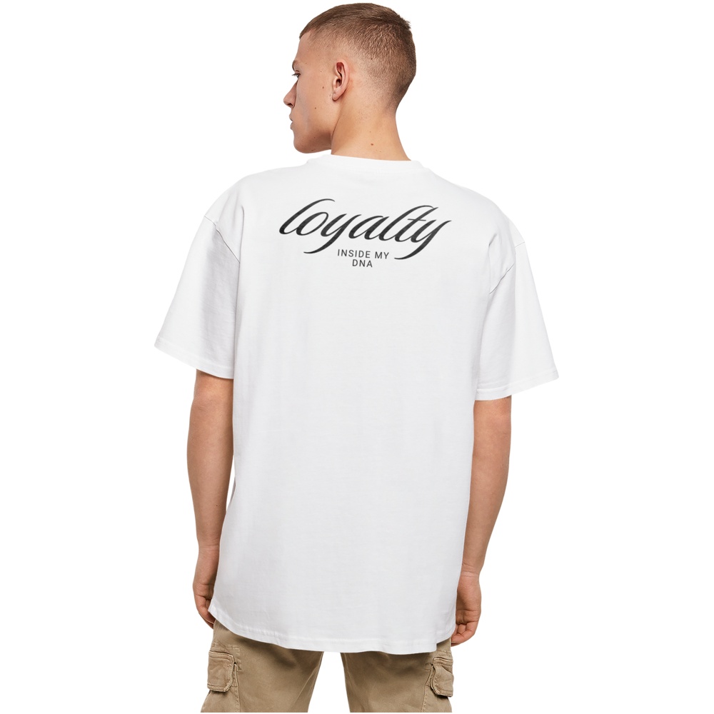 Mister Tee Upscale - Loyalty Dogs Heavy Oversize Tshirt Homme - Blanc
